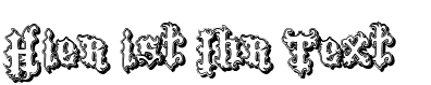 Ihre Vorschau von der Schriftart Vtks Tattoo Shadow