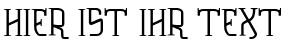Ihre Vorschau von der Schriftart VTKS Solution