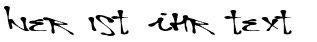 Ihre Vorschau von der Schriftart Vtks Personal
