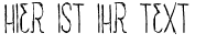 Ihre Vorschau von der Schriftart VTKS Sign Of Times