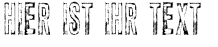 Ihre Vorschau von der Schriftart Vtks Carrier