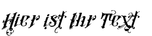 Ihre Vorschau von der Schriftart Vtks Lovers Italic