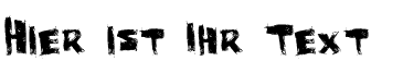 Ihre Vorschau von der Schriftart Vtks Bagaco