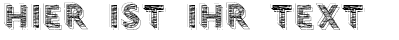 Ihre Vorschau von der Schriftart Vtks Chalk 79