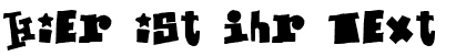 Ihre Vorschau von der Schriftart Mixed Up