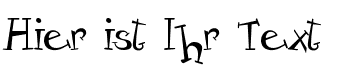 Ihre Vorschau von der Schriftart Variety