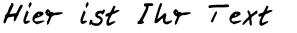 Ihre Vorschau von der Schriftart Rennerfont