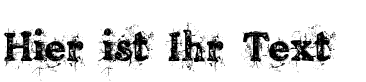Ihre Vorschau von der Schriftart Old Printing Press