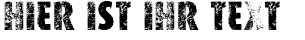 Ihre Vorschau von der Schriftart VTKS Worker
