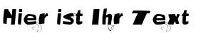 Ihre Vorschau von der Schriftart Vtks Broadband