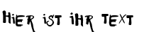 Ihre Vorschau von der Schriftart Vtks Squizita