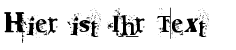 Ihre Vorschau von der Schriftart Death To Smudgey