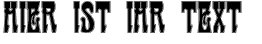 Ihre Vorschau von der Schriftart Cabaret Contour