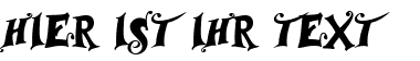 Ihre Vorschau von der Schriftart Musicals