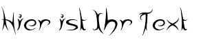 Ihre Vorschau von der Schriftart Tribal Times