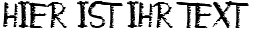 Ihre Vorschau von der Schriftart What a Mess