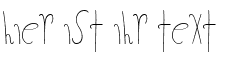 Ihre Vorschau von der Schriftart The Fat Store