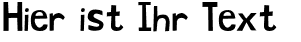 Ihre Vorschau von der Schriftart Hand Drawn Shapes