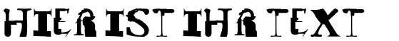 Ihre Vorschau von der Schriftart Remix