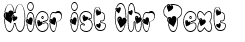 Ihre Vorschau von der Schriftart Newlywed