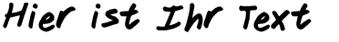 Ihre Vorschau von der Schriftart Janitor
