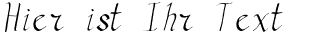 Ihre Vorschau von der Schriftart Vengeance