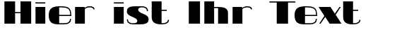 Ihre Vorschau von der Schriftart 20 db