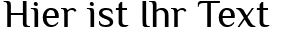 Ihre Vorschau von der Schriftart Philosopher