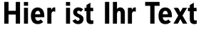 Ihre Vorschau von der Schriftart Deansgate