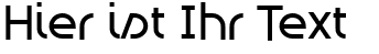 Ihre Vorschau von der Schriftart Modulario