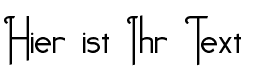 Ihre Vorschau von der Schriftart Noir-et-Blanc