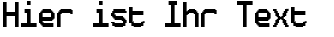 Ihre Vorschau von der Schriftart Ticketing