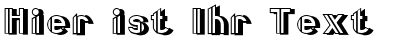 Ihre Vorschau von der Schriftart Centre Claws Beam