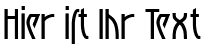 Ihre Vorschau von der Schriftart Luxembourg 1910