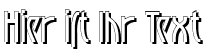 Ihre Vorschau von der Schriftart Luxembourg 1910 Shadow