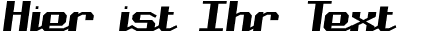 Ihre Vorschau von der Schriftart Nominal