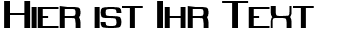 Ihre Vorschau von der Schriftart MMX2010