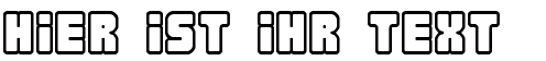 Ihre Vorschau von der Schriftart NonStop