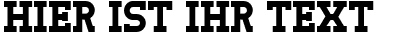 Ihre Vorschau von der Schriftart Doergon