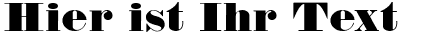 Ihre Vorschau von der Schriftart Fette Bauersche Antiqua
