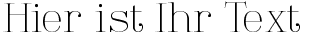 Ihre Vorschau von der Schriftart Tartlers End