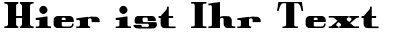 Ihre Vorschau von der Schriftart Peter Obscure