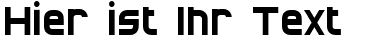 Ihre Vorschau von der Schriftart CAT North