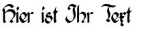Ihre Vorschau von der Schriftart Wernicke Schwabacher