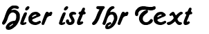 Ihre Vorschau von der Schriftart Admiral CAT