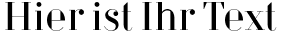 Ihre Vorschau von der Schriftart Dita Sweet