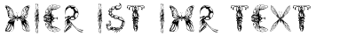 Ihre Vorschau von der Schriftart Insektofobiya