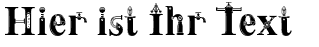 Ihre Vorschau von der Schriftart Steamy