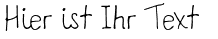 Ihre Vorschau von der Schriftart Romochka