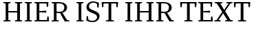 Ihre Vorschau von der Schriftart TT Bells